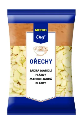Mandle plátky loupaná jádra 220 g – METRO Chef
