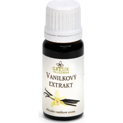 Vanilkový extrakt přírodní 10 ml – Grešík