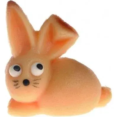 Marcipánová figurka zajíček se zlomeným ouškem 4x3,5 cm, 14g – Frischmann