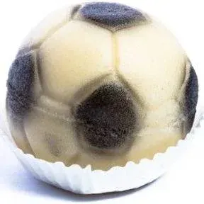 Marcipánová figurka fotbalový míč 4 cm, 90 g – Frischmann Vyškov