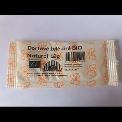 Dortové želé čiré 12 g – Natural Jihlava