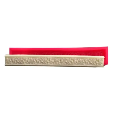 Silikonová forma na borduru 1,6 × 14 cm – Cesil