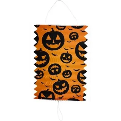 Závěsný lampion válec dýně 16 × 22 cm – Folat