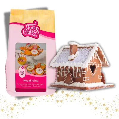 Poleva na perníčky Královská glazura 450 g – FunCakes