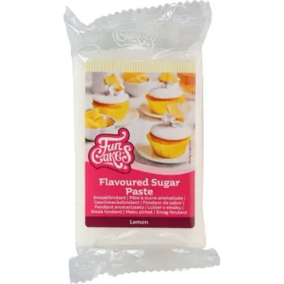 Modelovací hmota na květiny citronová 250 g – FunCakes