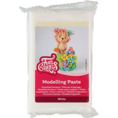 Modelovací hmota bílá 250 g – FunCakes