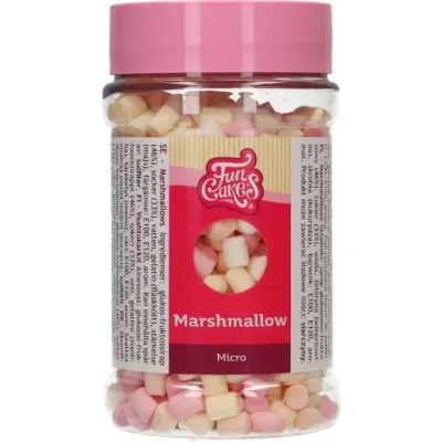 Mini marshmallows pestrý mix 0,5 cm 50 g – FunCakes