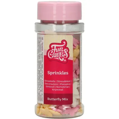 Cukrové zdobení motýlci 50g – FunCakes
