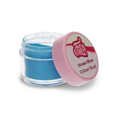 Prachová barva Ocean Blue matná – FunCakes