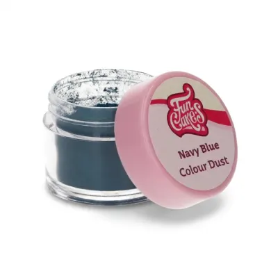 Prachová barva matná Navy Blue 1,8 g – FunCakes