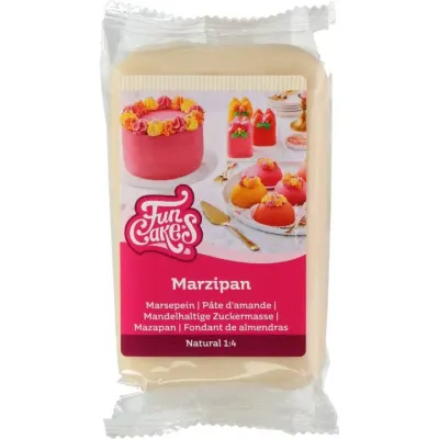 Bílý marcipán 1:4 na potahování a modelování 250 g – FunCakes