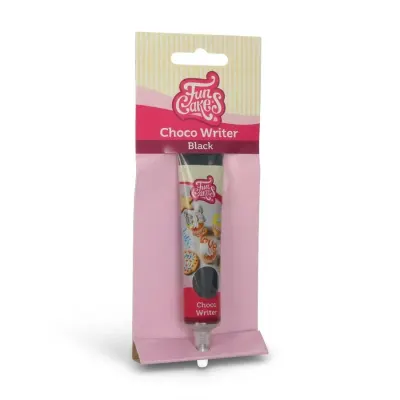 Čokoládová zdobicí tuba Choco Writer černá 25 g – FunCakes