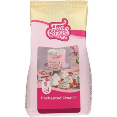 Směs na sněhově bílý krém Enchanted Cream 200 g – FunCakes