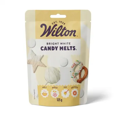 Poleva Candy Melts zářivě bílá 125 g – Wilton
