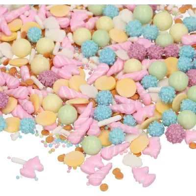 Cukrové zdobení jednorožec 70 g – FunCakes