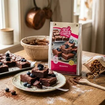 Bezlepková směs na brownies 400 g – FunCakes