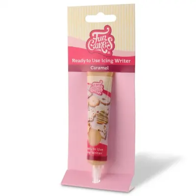 Zdobicí poleva v tubě s karamelovou příchutí 25 g – FunCakes