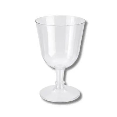 Plastový kelímek Královská číše na vysoké stopce 160 ml, 11,5 × 6,5 cm
