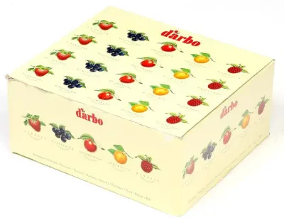 Porcovaný džem mix příchutí 100 × 25 g – DARBO