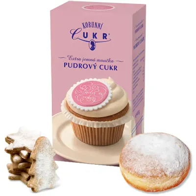 Pudrový moučkový cukr extra jemný 400 g
