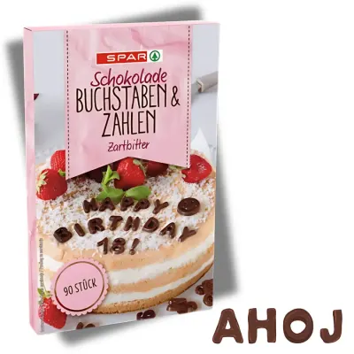 Čokoládová abeceda 90 ks (40 g) – SPAR