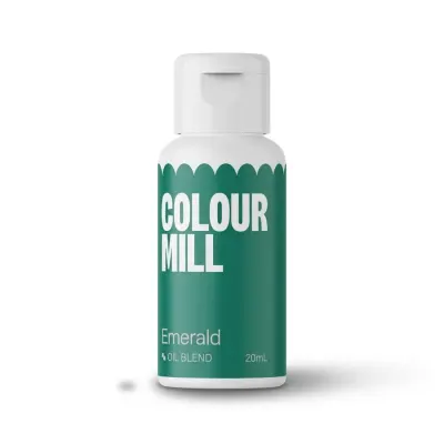 Tekutá olejová barva smaragdová 20ml – Colour Mill