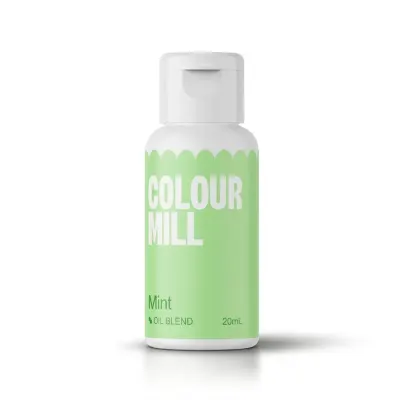 Tekutá olejová barva mintová zelená 20 ml – Colour Mill