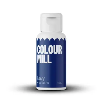 Tekutá olejová barva námořnická modrá (navy) 20 ml – Colour Mill