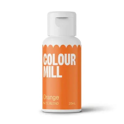 Tekutá olejová barva oranžová 20ml – Colour Mill