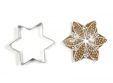 Nerezové vykrajovátko hvězdička velká 60 × 53 mm – Jandejsek