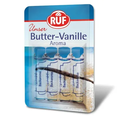 Máslovo-vanilkové aroma na pečení 4×2 g – RUF