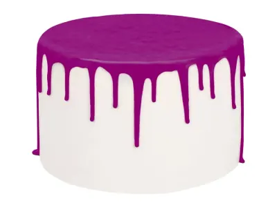 Fialová stékající poleva Cake Drip 250 g – Cake Masters