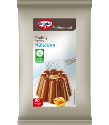 Kakaový puding v prášku 1 kg – Dr. Oetker