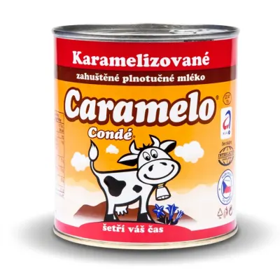 Zahuštěné slazené mléko karamelizované Condé Caramelo 1 kg – BOHEMILK