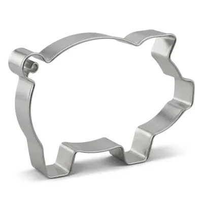 Vykrajovátko prasátko s ostrou hranou 4,6 × 2,9 cm – Smolík