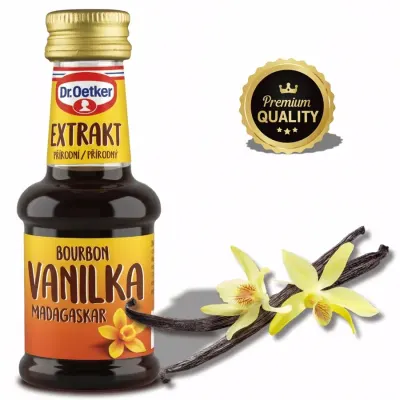 Extrakt Bourbon vanilka Madagaskar 35 ml – Dr. Oetker
