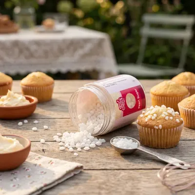 Granulovaný perlový cukr na pečení 200 g – FunCakes