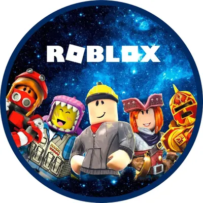 Roblox – postavy ve vesmíru – jedlý obrázek na dort