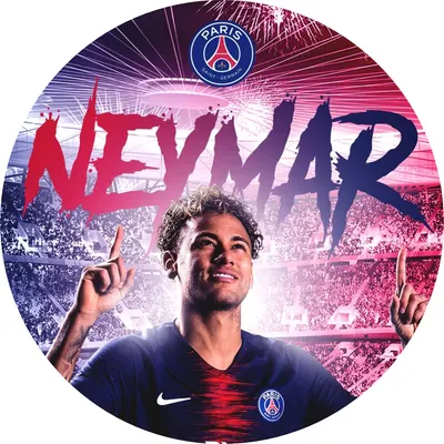 Neymar – PSG – jedlý obrázek na dort