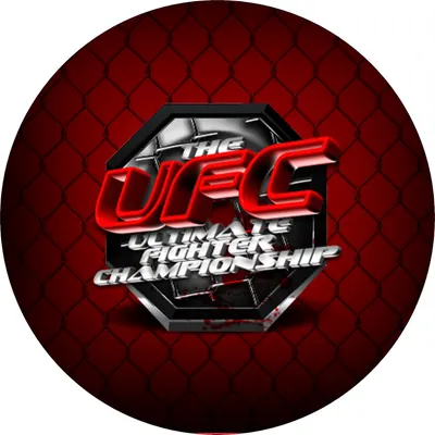 UFC – jedlý obrázek na dort