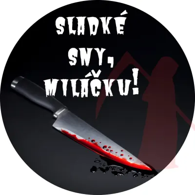 Horor – Krvavý nůž a Sladké sny, miláčku! – jedlý obrázek na dort