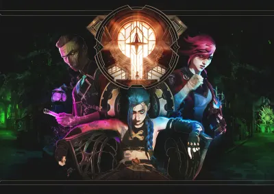 Arcane – Jinx, Vi a Silco – jedlý papír na hranatý dort