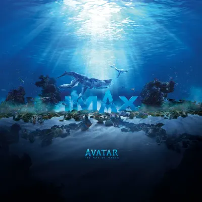 Avatar: The Way of Water – podmořský svět IMAX – jedlý obrázek na dort