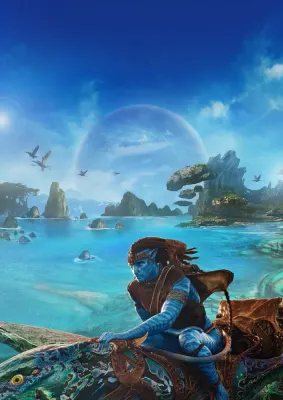 Avatar – Jake Sully na moři na Pandoře – jedlý papír na hranatý dort