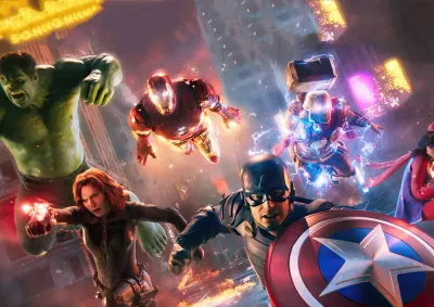 Avengers – superhrdinové v akci – jedlý papír na hranatý dort