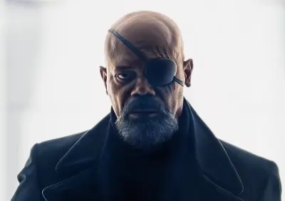 Avengers – Nick Fury Secret Invasion – jedlý papír na hranatý dort