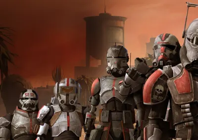 Star Wars – The Bad Batch klonová jednotka 99 – jedlý papír na hranatý dort