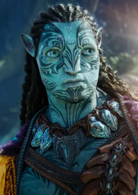 Avatar – Tonowari náčelník Metkayina – jedlý papír na hranatý dort