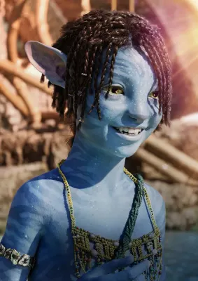 Avatar – usměvavá Tuk – jedlý papír na hranatý dort