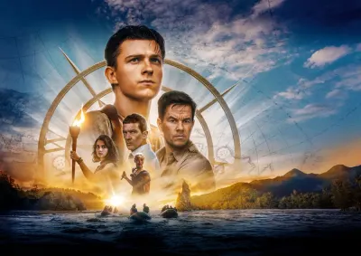 Uncharted – Nathan Drake a hrdinové na moři – jedlý papír na hranatý dort